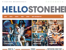 Tablet Screenshot of hellostonehenge.com